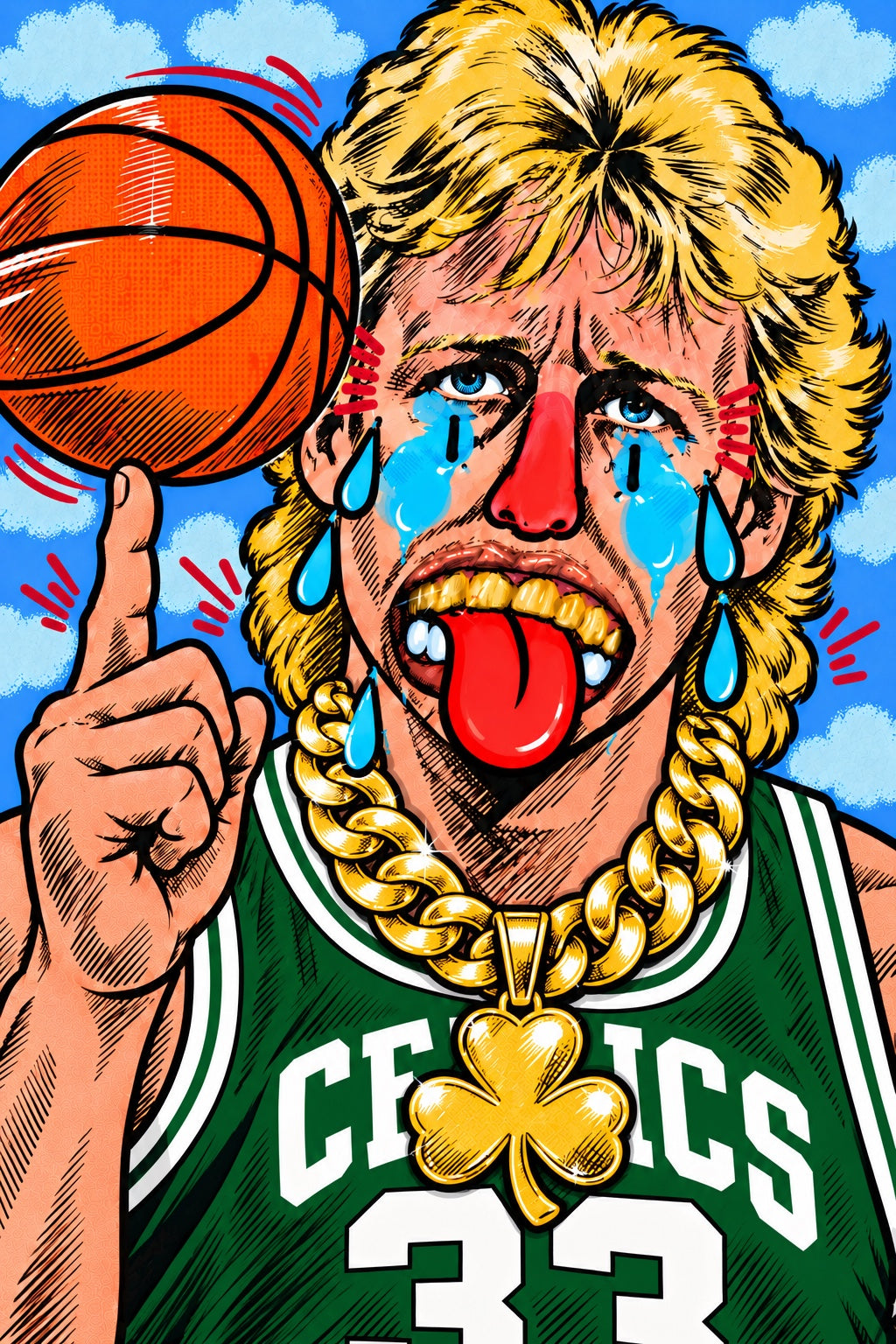 Larry Bird Poster