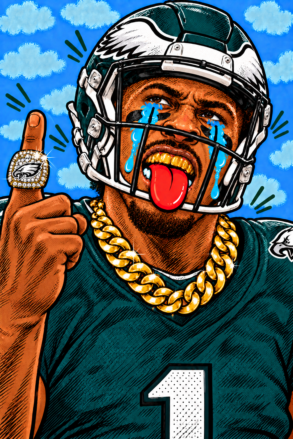J HURTS POSTER